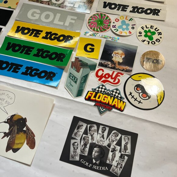 Golf Wang Sticker Pack Bundle Lot Tyler the Creator - Picture 3 of 4
